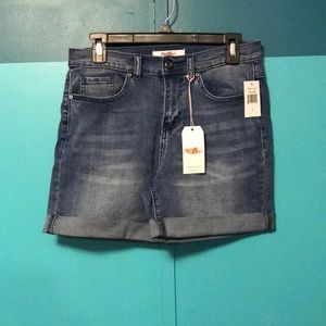 Denim shorts size 8